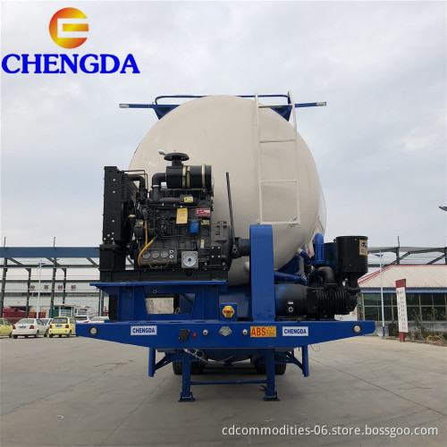 نظام الفرامل المزدوج خط الفرامل Chengda 2 أو 3.5 جرار دبوس سميت نصف مقطورة للبيع